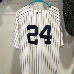 Mens Size 48 New York Yankees #24 jersey - majestic authentic collection